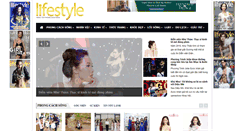 Desktop Screenshot of lifestyle.com.vn