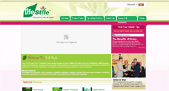 Desktop Screenshot of lifestyle.com.pk