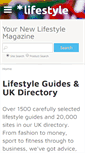 Mobile Screenshot of lifestyle.co.uk